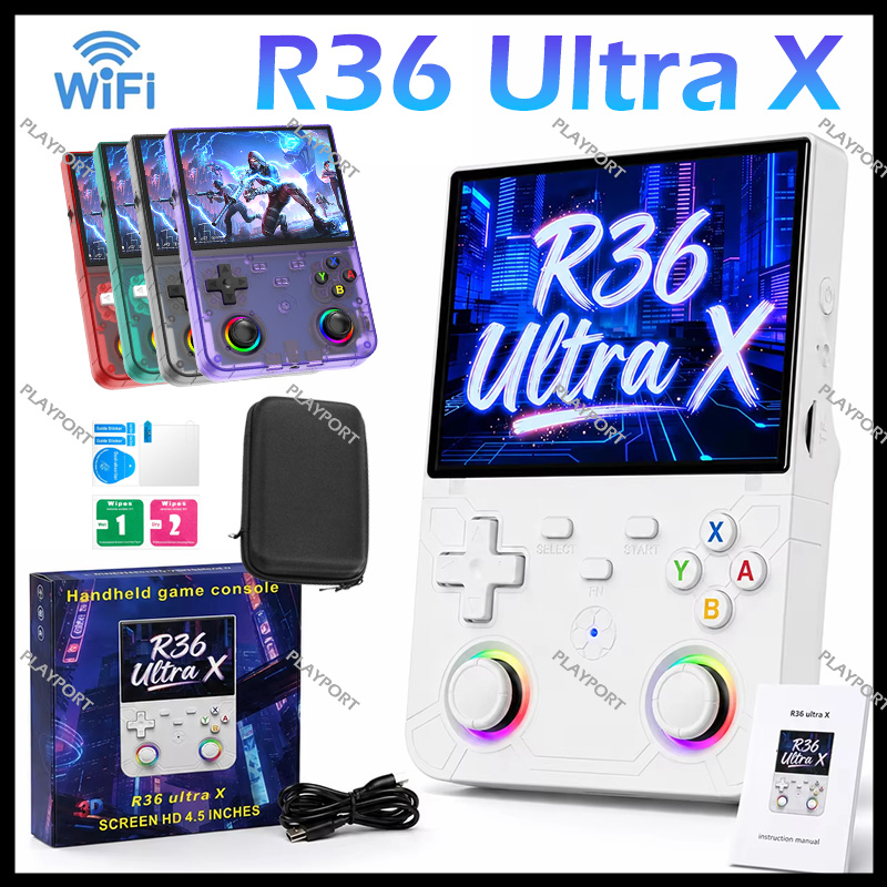 Gaming Console R36 Ultra - R36 Ultra X Retro El Oyun
