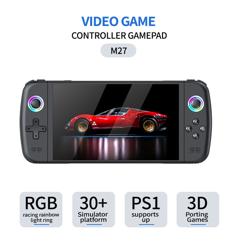 M27 Taşınabilir Cep Retro El O - Gaming Console Linux incelemesi ve fiyatı