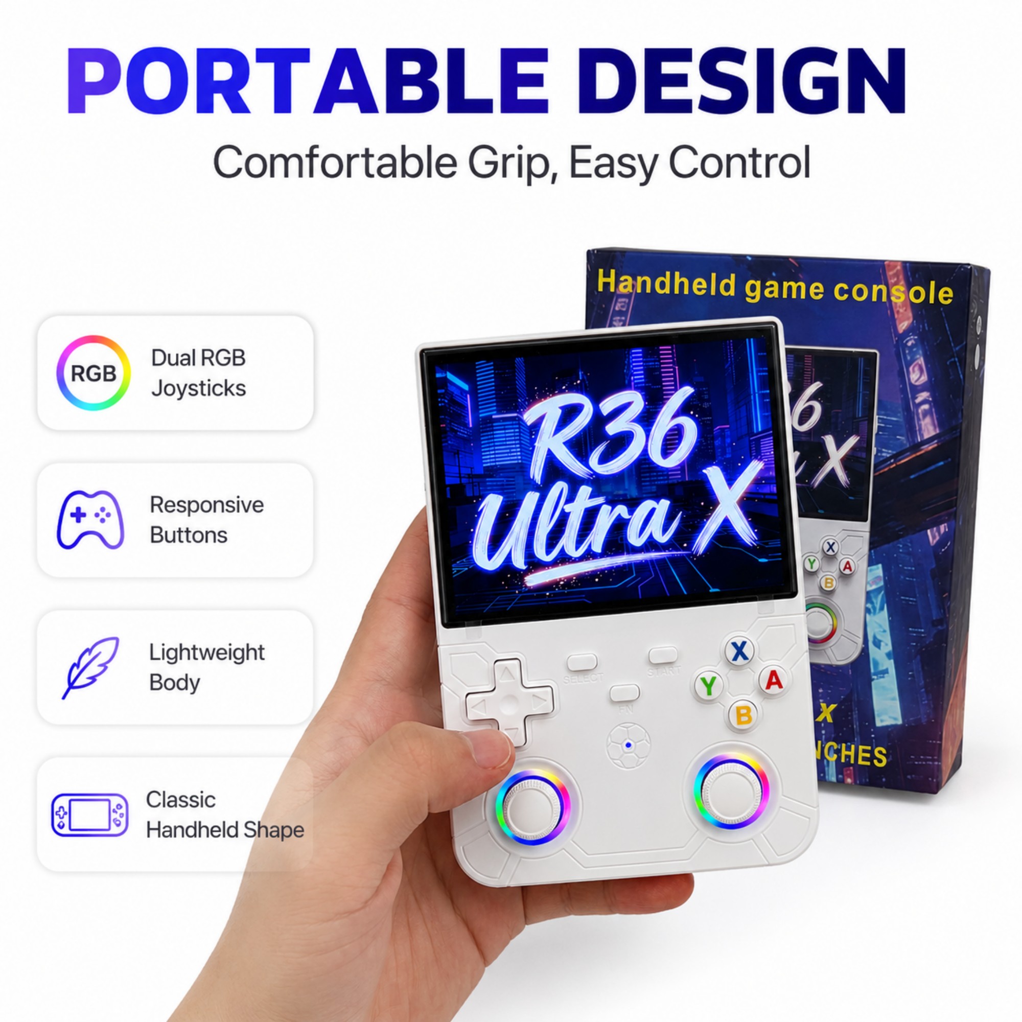 Retro El Oyun Konsolu R36 Ultr - Gaming Console R36 Ultra incelemesi ve fiyatı